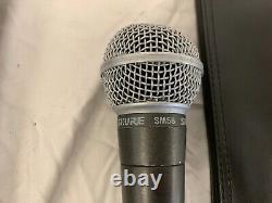 (2) Shure SM58, (1) Microphone vocal dynamique à main SM48 avec sac et support Shure