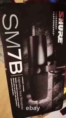 Brand New Shure Sm7b Microphone Vocal Dynamic Cardioid Dans La Même Journée