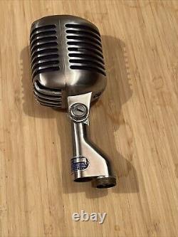 Collectionneurs! Microphone dynamique Shure 55S Unidyne 'Elvis' de 1956 aux États-Unis