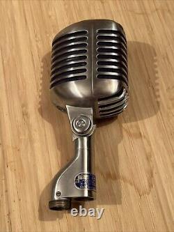 Collectionneurs! Microphone dynamique Shure 55S Unidyne 'Elvis' de 1956 aux États-Unis