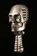 Custom Skull Vocal Microphone Gothic Death Metal Rock And Roll Équipement