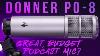 Donner Po 8 Dynamic Xlr Podcast Mic Review Vs Rode Podmic Shure Sm7b Zoom Zdm 1 Tc Goxlr Mic