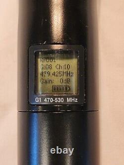 Émetteur De Microphone Sans Fil Shure Ur2 G1 470-530 Mhz Avec Capsule Beta 58a