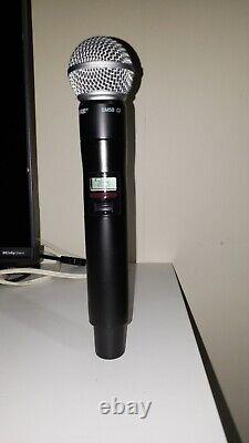 Émetteur de microphone sans fil SHURE SM58/QLXD2 G50 470-534 MHz