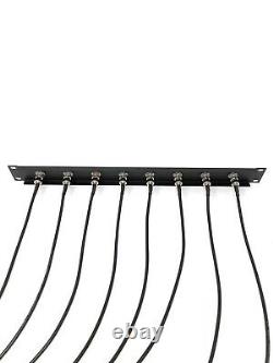 Kit Rack D'antenne De Montage Avant Bnc À Bnc Compatible Avec Les Câbles Shure Wireless 8