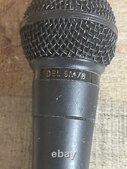 LÉGENDE DU ROCK CLASSIQUE Microphone dynamique Shure SM78 3991 61