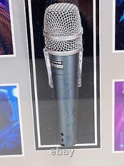 Liam Gallagher Oasis Stage Utilisé Et Autographié Shure Beta 57a Microphone