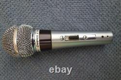 MICROPHONE SHURE avec NOUVELLE MOUSSE 565SD Vintage des années 60-70 FONCTIONNE EXCELLENT PRESQUE COMME NEUF