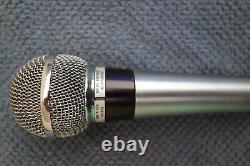 MICROPHONE SHURE avec NOUVELLE MOUSSE 565SD Vintage des années 60-70 FONCTIONNE EXCELLENT PRESQUE COMME NEUF