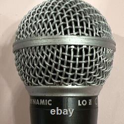 Microphone SHURE SM58 vintage testé et fonctionnel