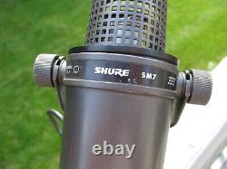 Microphone SM7 Shure - Vintage & Original. Propriétaire d'origine