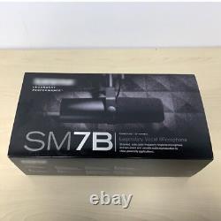 Microphone SM7B Vocal Broadcast Cardioid shure Dynamic FS 	<br/> 
		   
<br/>
	Microphone SM7B de diffusion vocale cardioid Shure dynamique FS