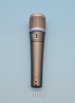 Microphone Shure BETA57 vintage avec nouvelle mousse, sonne superbement Beta 57