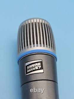 Microphone Shure BETA57 vintage avec nouvelle mousse, sonne superbement Beta 57