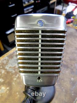 Microphone Shure Modèle 51 avec pied et câble