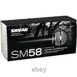 Microphone Vocal Shure Sm58-cn Avec Câble