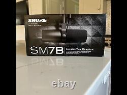 Microphone à condensateur dynamique cardioïde Shure SM7B NEUF pour studio de jeu américain de voix / diffusion