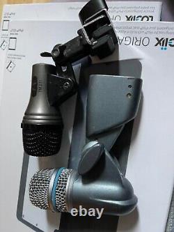 Microphone d'instrument dynamique super cardioïde Shure BETA 56A + microphone de batterie CAD TM211