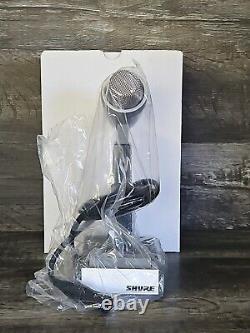 Microphone de bureau dynamique Shure 522 pour annonceurs NOUVEAU EXPÉDITION ULTRA RAPIDE