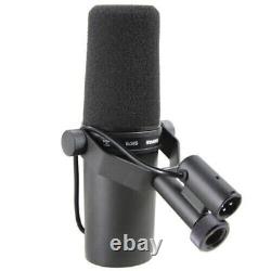 Microphone de diffusion vocale dynamique cardioïde Shure SM7B scellé dans une boîte noire
