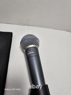 Microphone dynamique SHURE BETA 58A Super Cardioïde XLR pour l'enregistrement en studio vocal