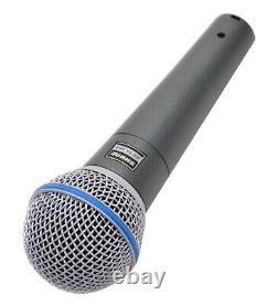 Microphone dynamique SHURE BETA58A pour voix claire.