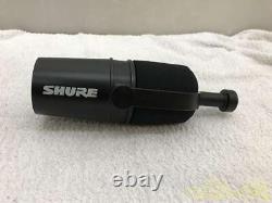 Microphone dynamique SHURE Modèle No. MV7X en provenance du Japon