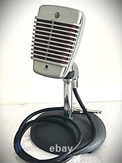 Microphone dynamique Shure 51 Sonodyne des années 1960, élément d'origine, beau