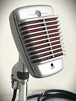 Microphone dynamique Shure 51 Sonodyne des années 1960, élément d'origine, beau