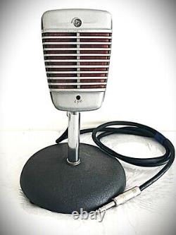 Microphone dynamique Shure 51 Sonodyne des années 1960, élément d'origine, beau