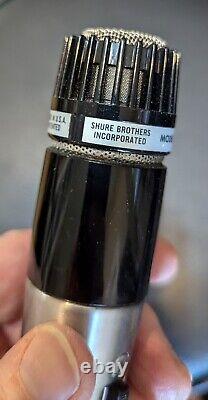 Microphone dynamique Shure 545SD Unidyne III des années 1970-80, XLR