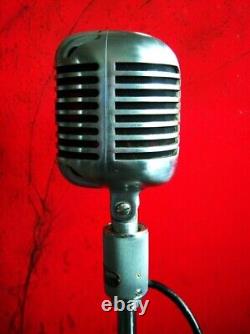 Microphone dynamique Shure 556 des années 1940 avec accessoires Elvis 55S DISPLAY # 1