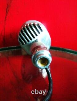 Microphone dynamique Shure 556 des années 1940 avec accessoires Elvis 55S DISPLAY # 1