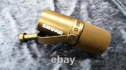 Microphone dynamique Shure MV7 GOLD USB XLR