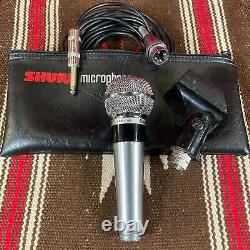 Microphone dynamique Shure Unisphere I 565 Vintage modèle Freddy Mercury