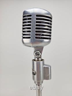 Microphone dynamique Unidyne Shure 556s vintage testé en état de marche Elvis années 1960 XLR