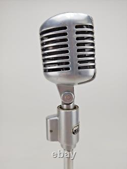 Microphone dynamique Unidyne Shure 556s vintage testé en état de marche Elvis années 1960 XLR