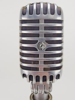 Microphone dynamique Unidyne Shure 556s vintage testé en état de marche Elvis années 1960 XLR