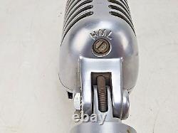 Microphone dynamique Unidyne Shure 556s vintage testé en état de marche Elvis années 1960 XLR