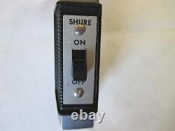 Microphone dynamique Vintage Shure Bros 565S Unisphere I, sac de transport, pas de câble