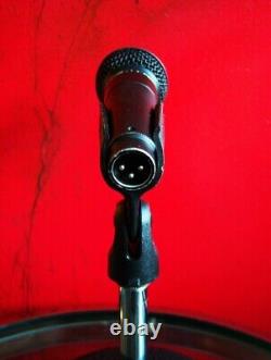 Microphone dynamique cardioïde Shure Brothers SM78 / SM58 des années 1980 avec clip n°3