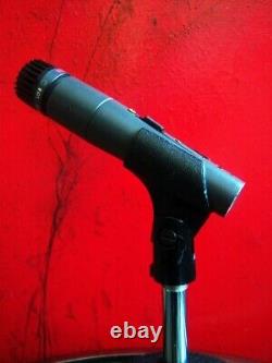 Microphone dynamique cardioïde Shure PE65L des années 1980 avec accessoires SM57