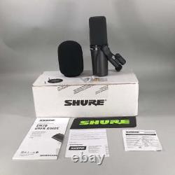 Microphone dynamique cardioïde Shure SM7B, fréquence 50Hz-20kHz