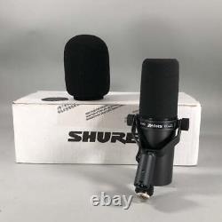Microphone dynamique cardioïde Shure SM7B, fréquence 50Hz-20kHz