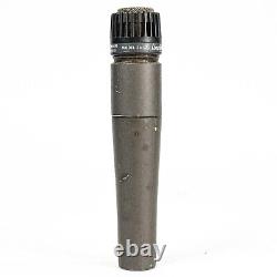 Microphone dynamique cardioïde Shure Unidyne III SM57 fabriqué aux États-Unis, modèle vintage.