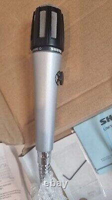 Microphone dynamique filaire Shure 515SBG-18X dans sa boîte d'origine