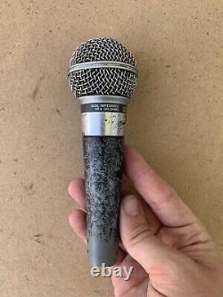 Microphone dynamique unidirectionnel Shure SM58 vintage testé et fonctionne