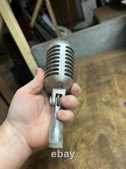 Microphone dynamique unidirectionnel vintage 55S Unidyne de Shure Brothers USA