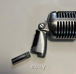 Microphone dynamique vintage Shure 55S Unidyne style Elvis Rockabilly non testé