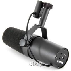 Microphone dynamique vocal Shure SM7B pour la diffusion, le podcast et l'enregistrement